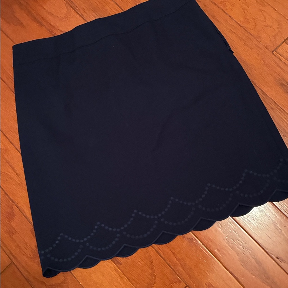 Talbots Navy Mini Skirt